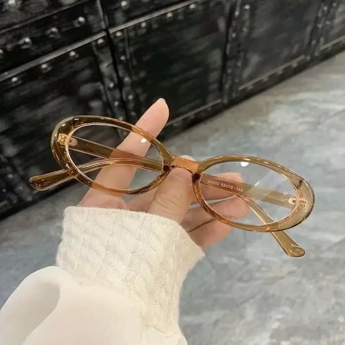 Lunettes ovales mignonnes pour femmes