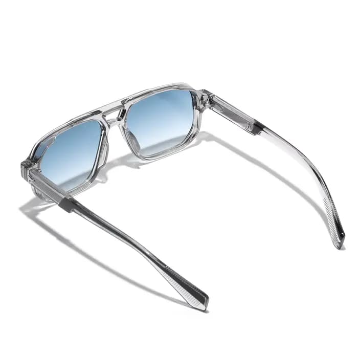 Lunettes de soleil rétro transparentes pour hommes et femmes