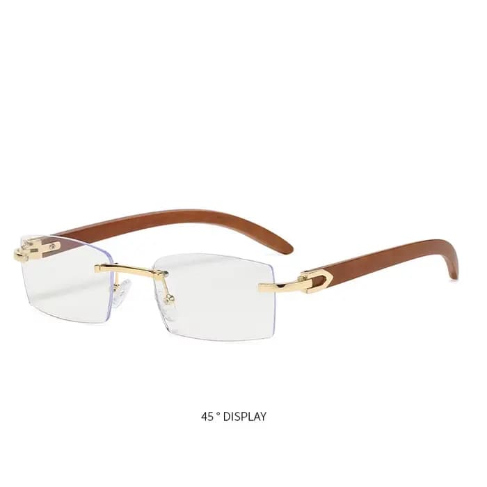 Lunettes De soleil Vintage Steampunk sans bords pour hommes