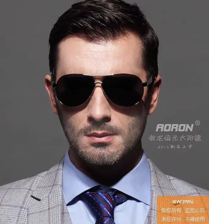 Lunettes de soleil polarisées pour hommes