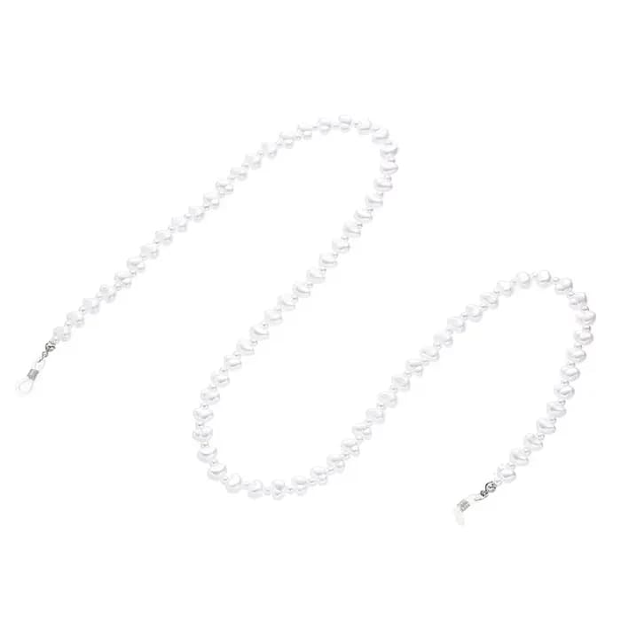Chaîne de lunettes Chic irrégulière en imitation de perles