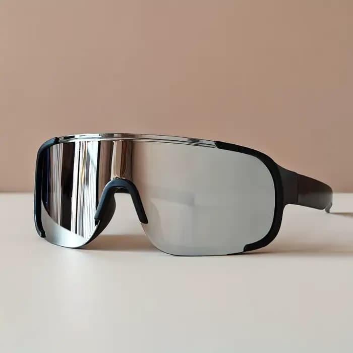 2 paires de lunettes de mode style technologie futuriste Y2K avec grande monture
