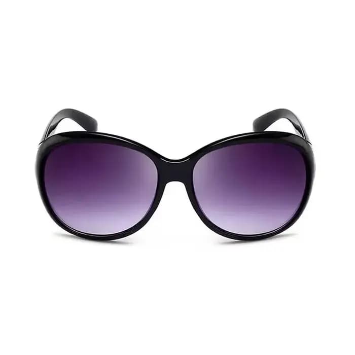 Lunettes de soleil ovales surdimensionnées vintage pour femme