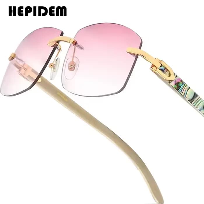 Lunettes HEPIDEM en corne de buffle pour femmes