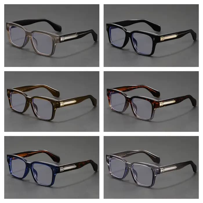 Lunettes de lecture optiques épaisses pour hommes
