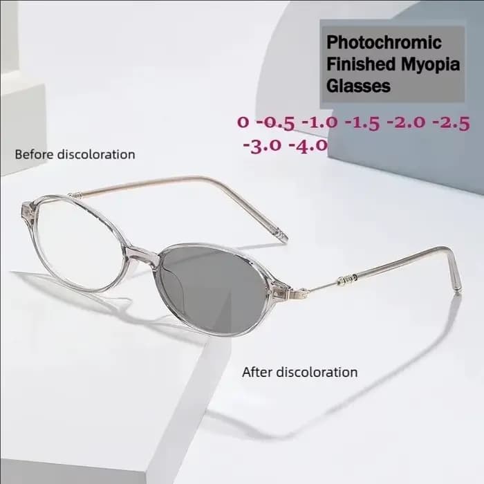 Lunettes de myopie photochromiques pour hommes et femmes
