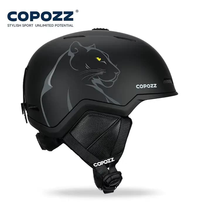 COPOZZ hiver Ski Snowboard casque semi-couvert Anti-impact