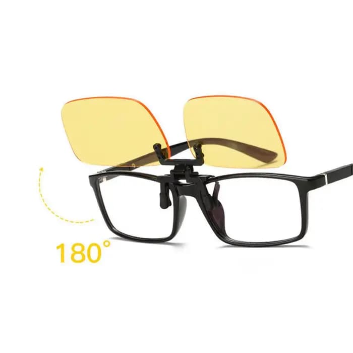 Lunettes bloquant la lumière bleue à clipser