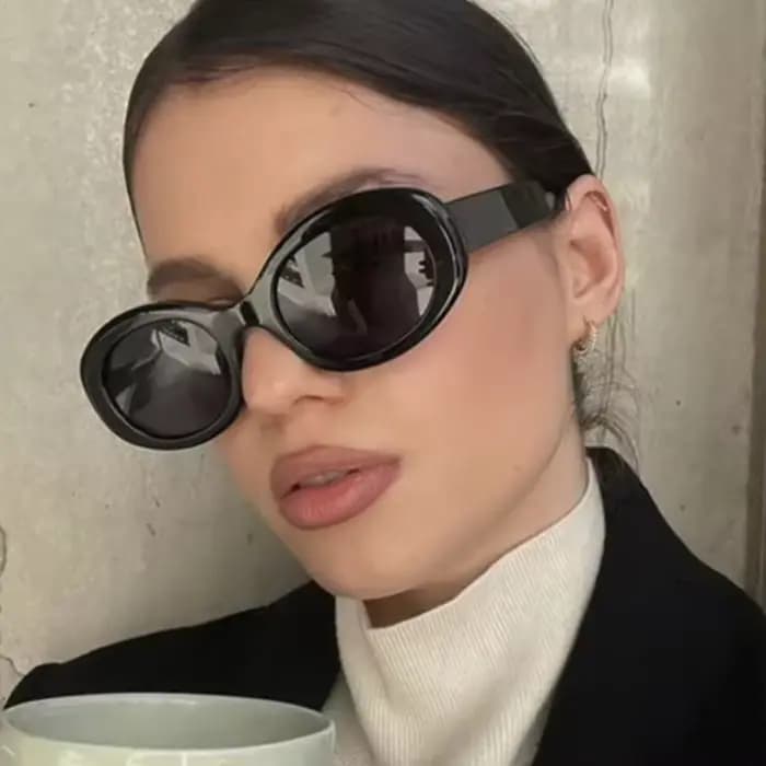 Lunettes De soleil rondes élégantes pour femmes et hommes