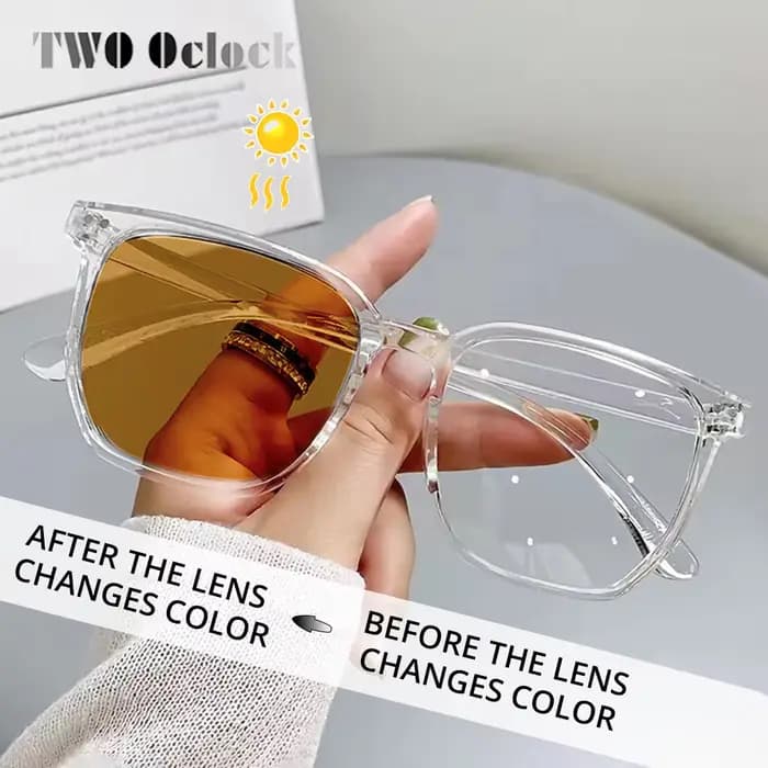 Respzed-Lunettes de myopie photochromiques pour hommes et femmes