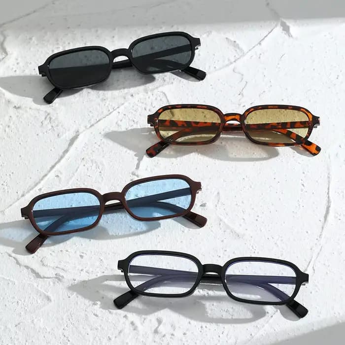 Lunettes de soleil carrées Uv400