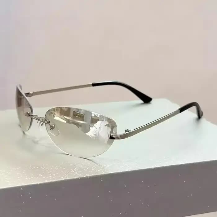 Lunettes de soleil sans monture pour femmes