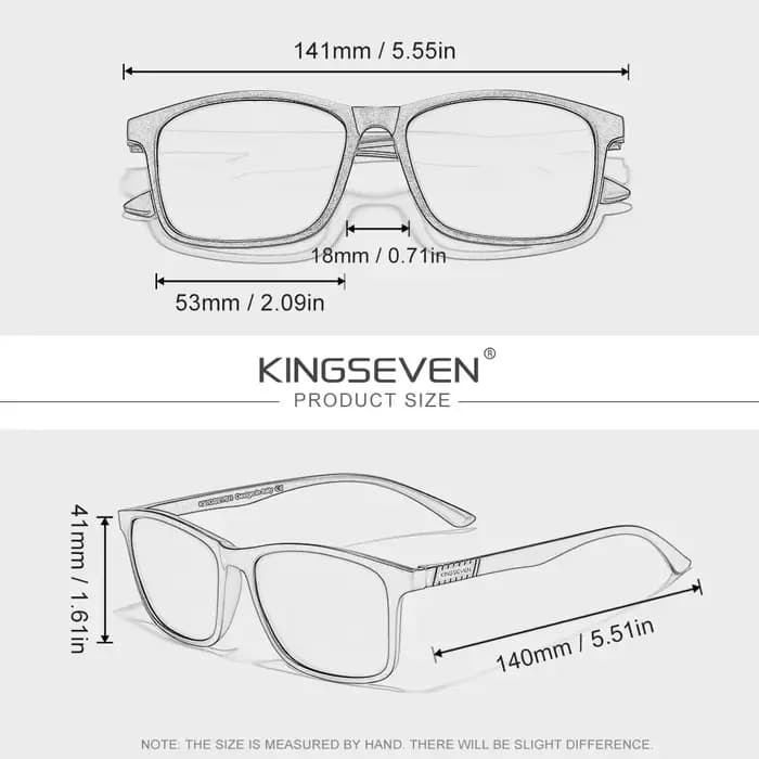 KINGSEVEN – lunettes de soleil classiques pour hommes et femmes