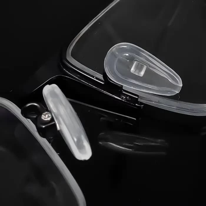 Plaquettes de nez pour lunettes avec tournevis