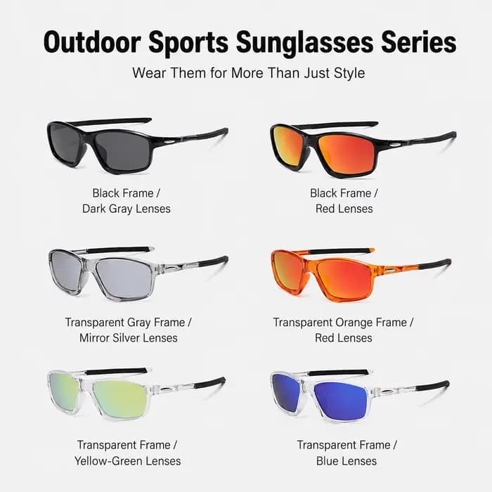 Lunettes de soleil sportives KAROS pour hommes et femmes