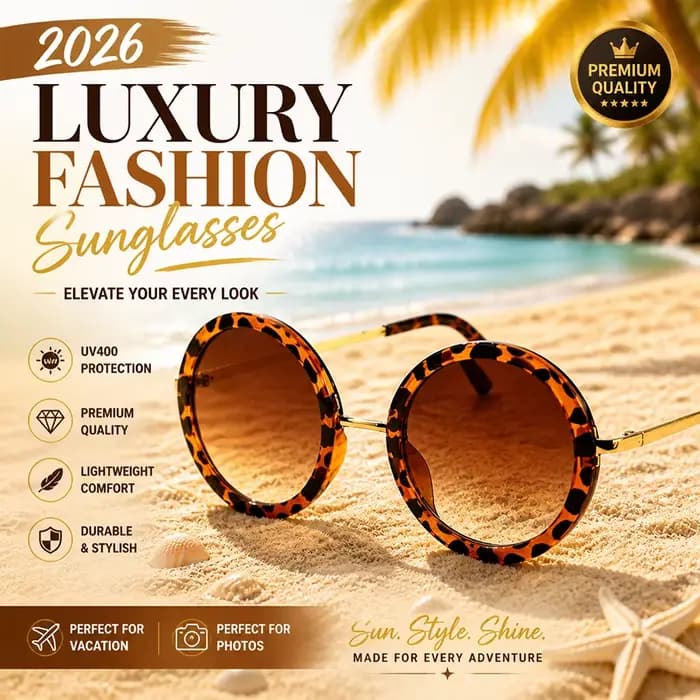 Lunettes de soleil rouges pour femmes et hommes