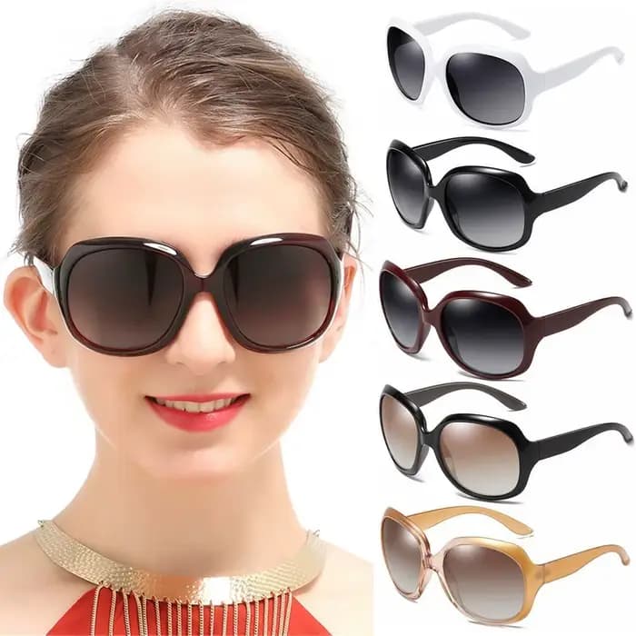 Nouvelles nuances lunettes de soleil polarisées pour femmes carré UV 400