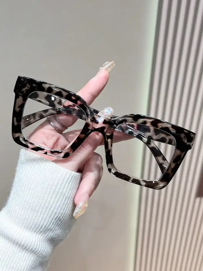 Lunettes de couleur écaille de tortue pour femmes
