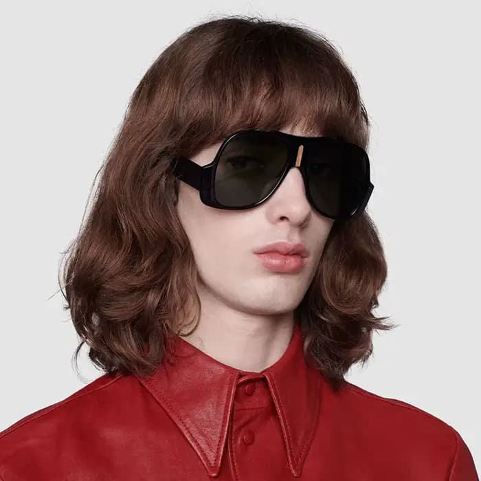 Lunettes de soleil carrées uniques pour hommes et femmes