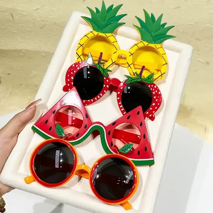 Lunettes de soleil à fruits