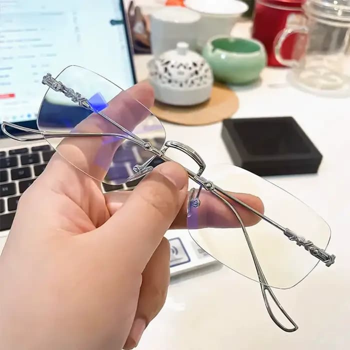 Lunettes de lecture sans monture pour hommes