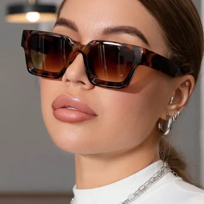 Lunettes de soleil vintage unisexes UV400