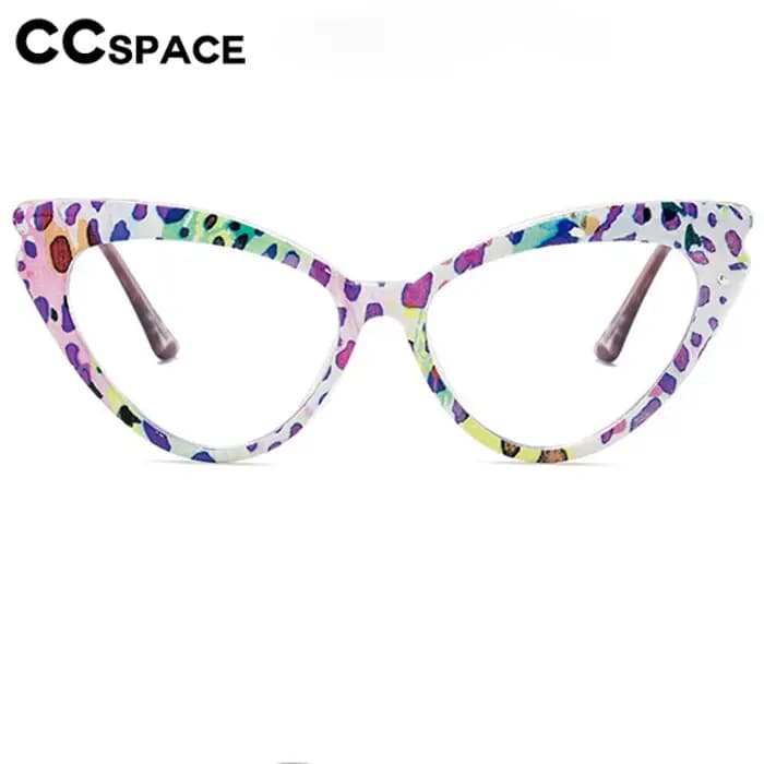 Lunettes de lecture à rayures colorées pour femmes