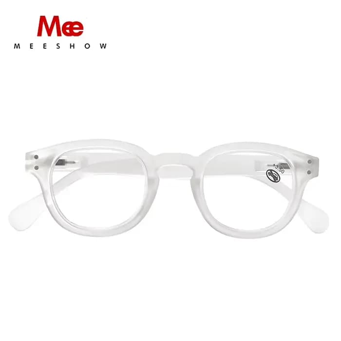 Meeshow qualité lunettes de lecture Transparent rétro Style européen hommes femmes