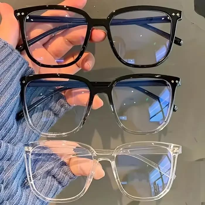 Lunettes japonaises noires
