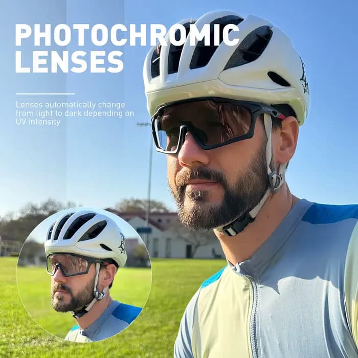 Lunettes de soleil photochromiques SCVCN pour homme