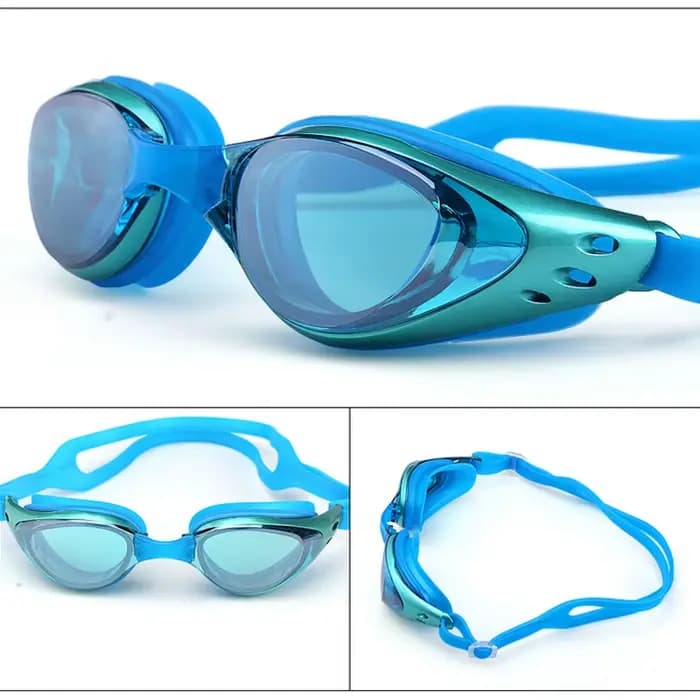 Lunettes de natation myopie adulte professionnel Anti-buée galvanoplastie Natacion hommes femmes