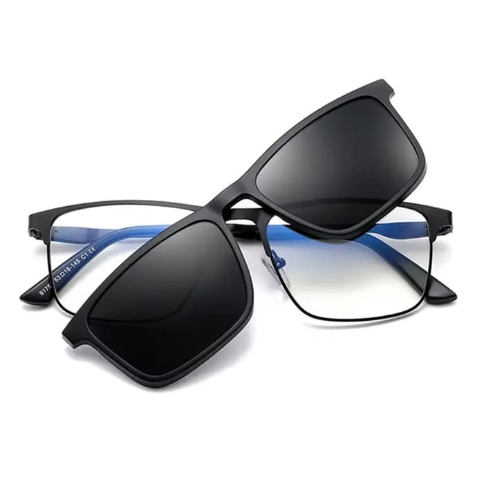 Lunettes de lecture magnétiques à clipser pour hommes