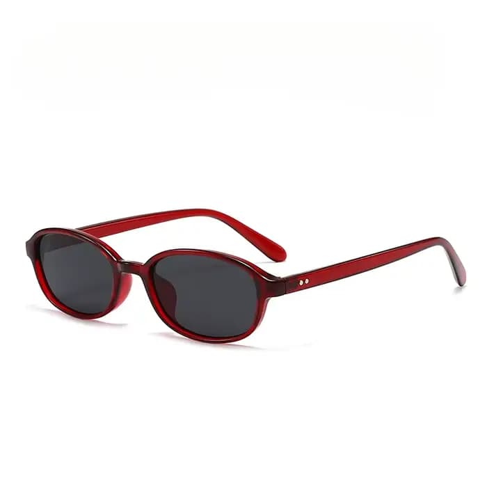 Lunettes de soleil personnalisées de forme ovale
