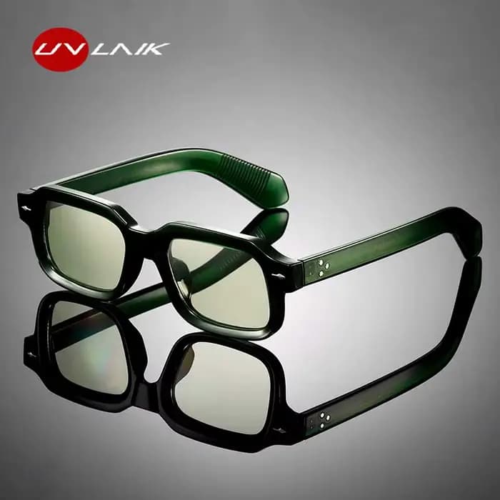 UVLAIK 2026 Lunettes de soleil vintage pour femmes et hommes