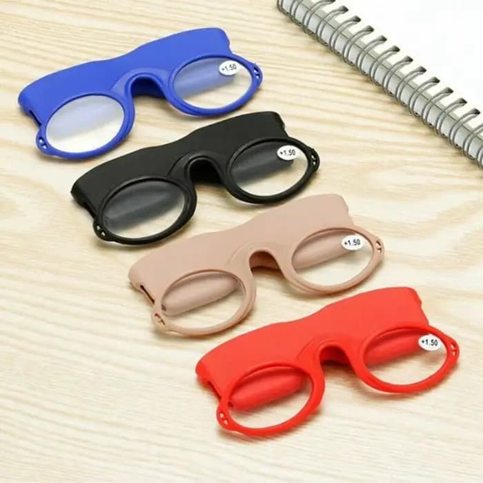 Mini lunettes de lecture avec étui, pince antarctique, unisexe, + 1.5 ~ + 3.0