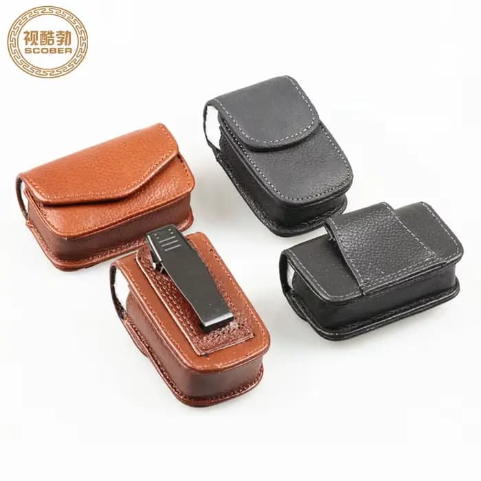 Étui à lunettes en cuir PU portable pour hommes et femmes