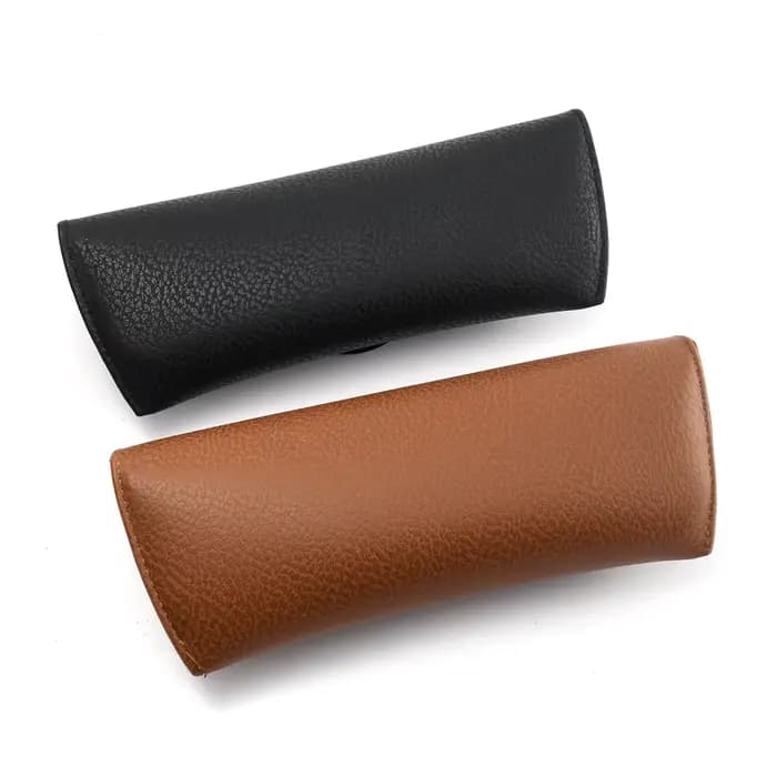 COHK – étui souple en cuir pour lunettes de soleil