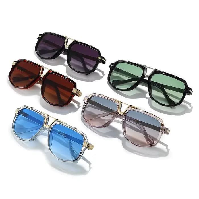 Lunettes de soleil de luxe pour hommes 2026 – Design unisexe tendance avec verres de protection UV400 pour activités de plein air