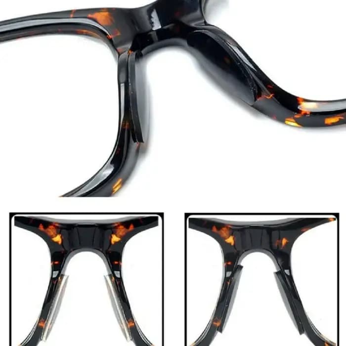 Lunettes auto-adhésives plaquettes nasales