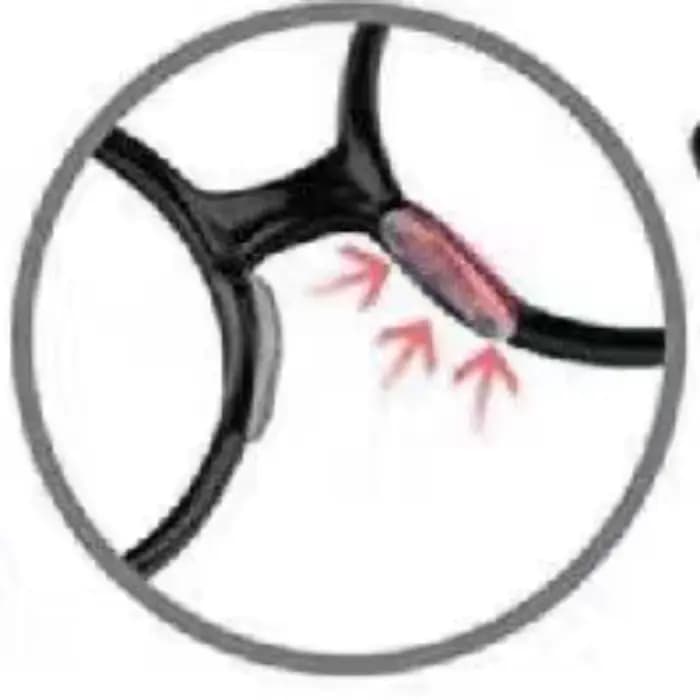 Lunettes auto-adhésives plaquettes nasales