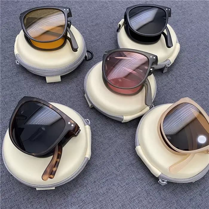 Lunettes de soleil pliantes