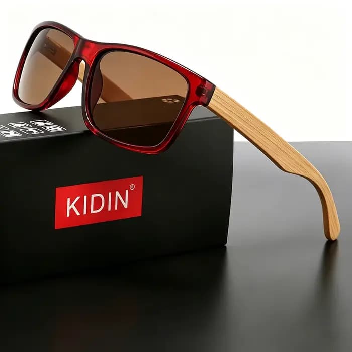 Lunettes de soleil en bambou écologiques pour un style de vie en plein air