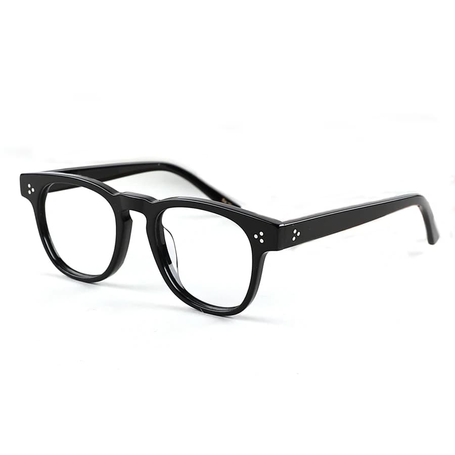 Monture de lunettes pour homme Johnny Depp DUDEL, verres transparents, de marque, pour ordinateur, r