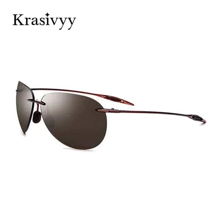 Krasivyy TR90 lunettes de soleil hommes 2025 marque Design lentille en Nylon ultraléger lunettes de