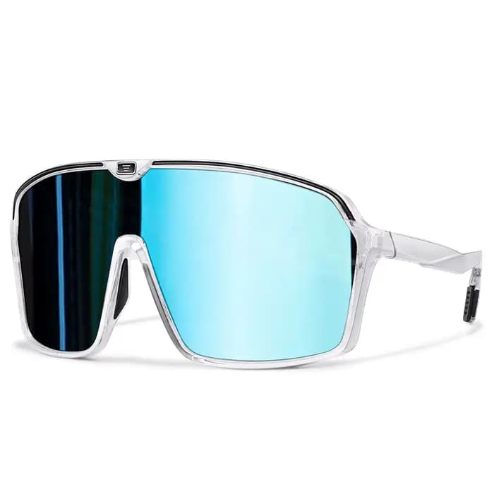 Lunettes de soleil de pêche à grande monture pour hommes et femmes, Sports de plein air, coupe-vent,
