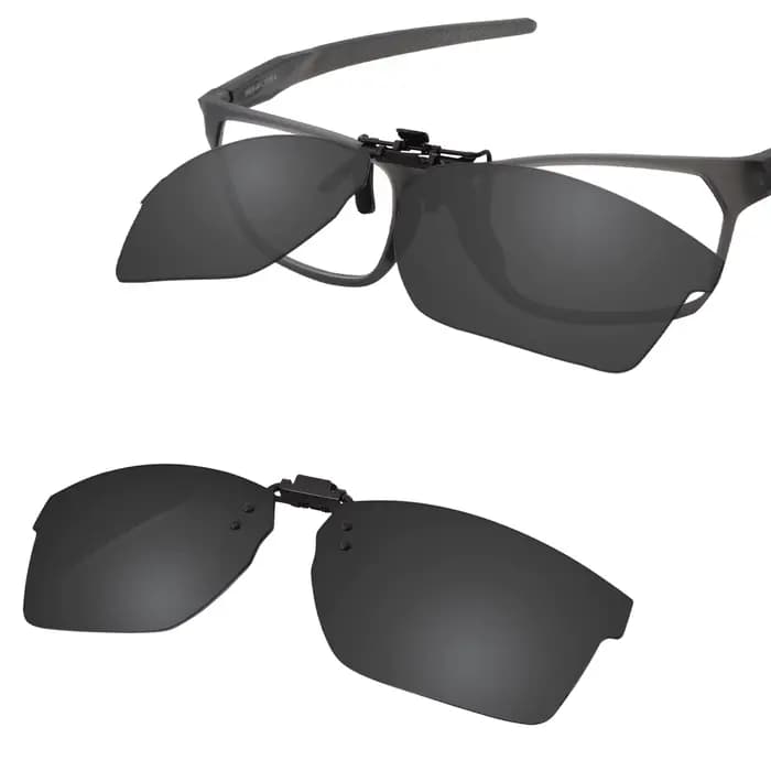 Lunettes polarisées rabattables Beeyspecslab, clip anti-éblouissement pour Oakley Hex Jector (A) OX8