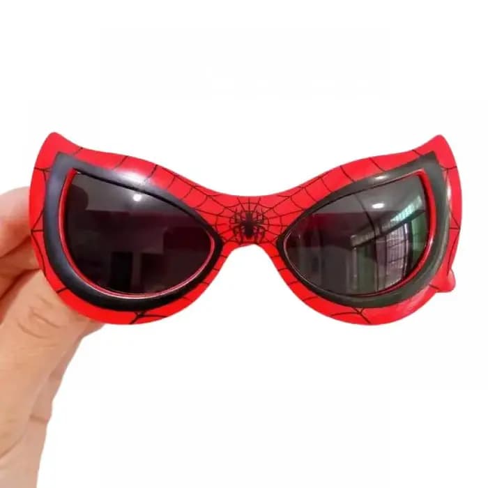 Disney-Lunettes de soleil Spider-Suffolk pour enfants, jouets d'action en plastique, figurine de des