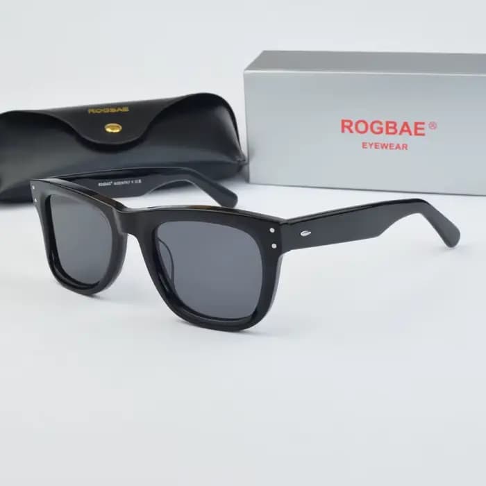 ROGBAE lunettes de soleil de luxe Designer 0502 marque lunettes de soleil hommes et dames lunettes d