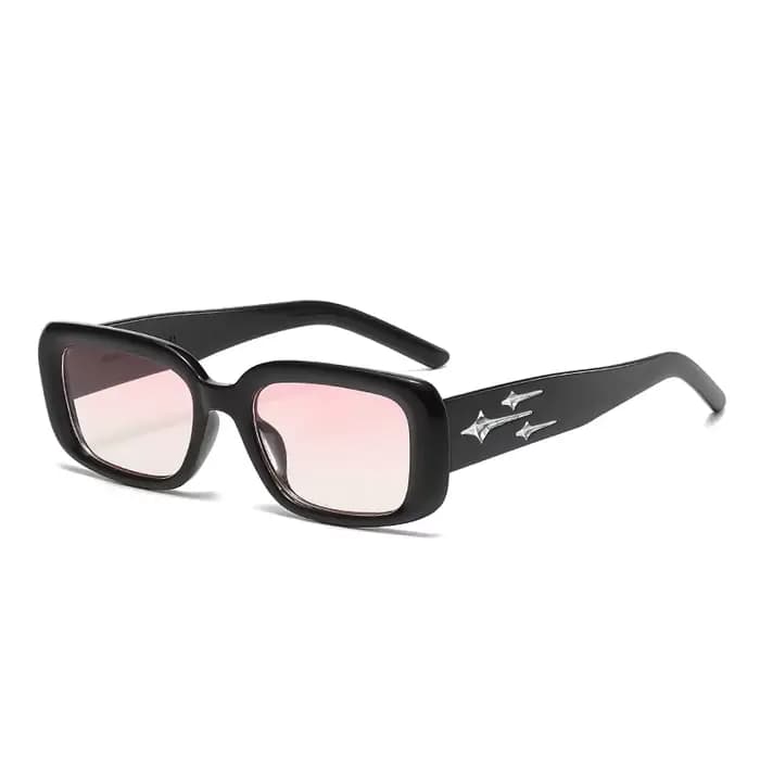 Lunettes de soleil carrées rétro Style Y2K pour femmes et hommes, lunettes de soleil œil de chaton,