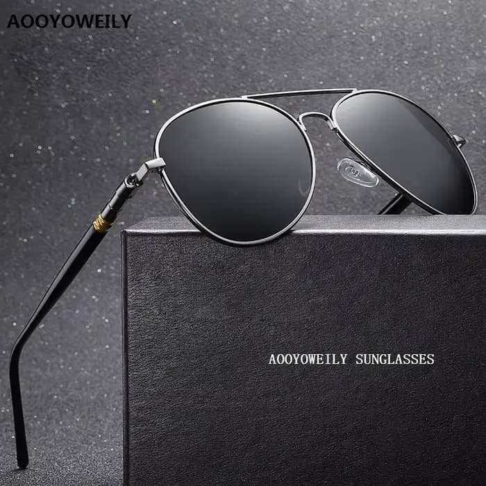 Lunettes de soleil polarisées de luxe pour hommes et femmes, lunettes de soleil de conduite de marqu